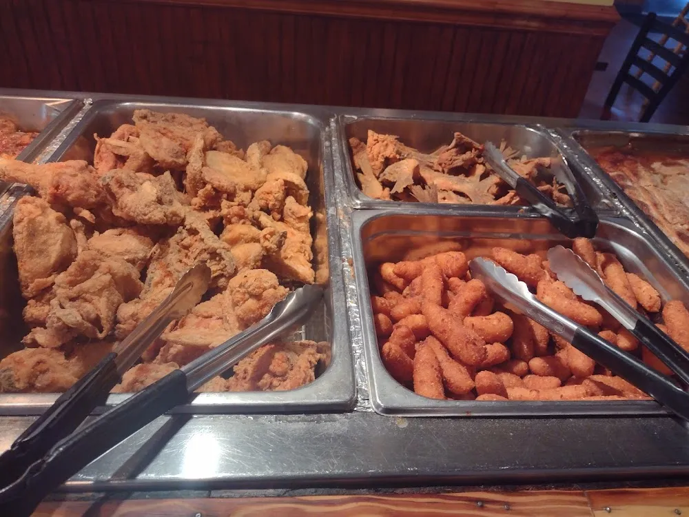 Barbeque Chicken and Fried Chicken