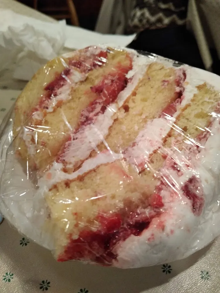 Homemade Strawberry Cream Cake