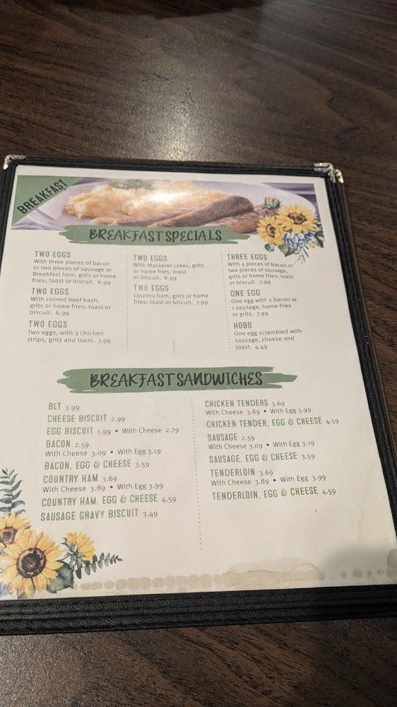 Heritage House Restaurant Menu image 1